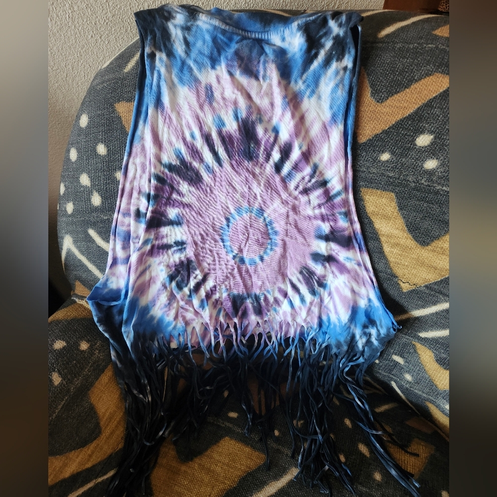 Grateful Dead Raw Edge Destroyed Fringe Tshirt - Picture 4 of 4